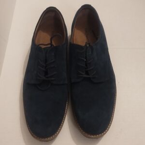 GH Bass Men's Classic Blue Suede loafer Size 12  Shoes